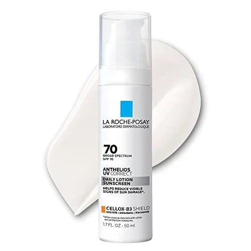 Anthelios UV Correct Daily Anti-Aging Face Sunscreen - SPF 70