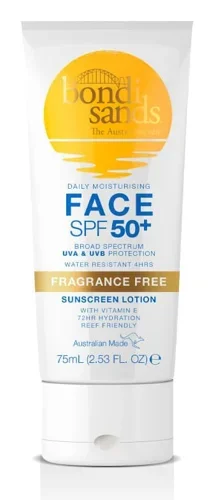 Face Fragrance Free SPF 50 sunscreen