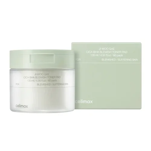 Ji Woo Gae Cica BHA Blemish Toner Pad