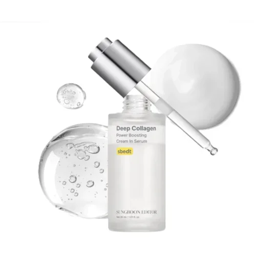 Deep Collagen Power Boosting Cream In Serum