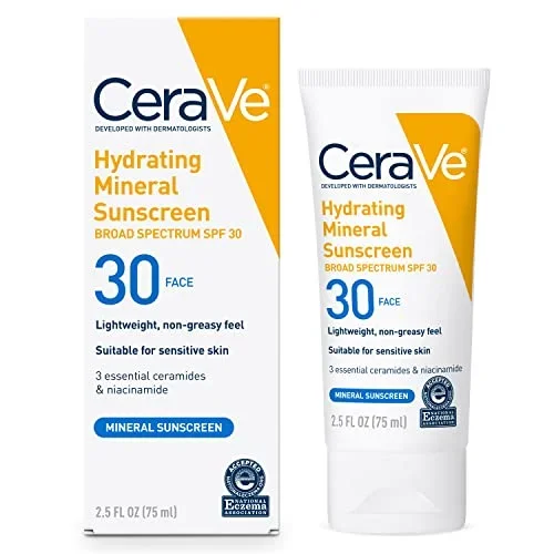 Hydrating Mineral Sunscreen SPF 30 Face Lotion