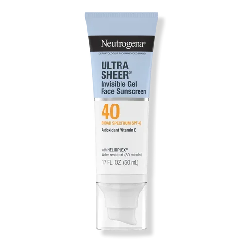 Ultra Sheer Invisible Gel Face Sunscreen SPF 40