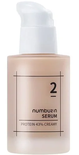 numbuzin No.2 Protein 43% Creamy Serum