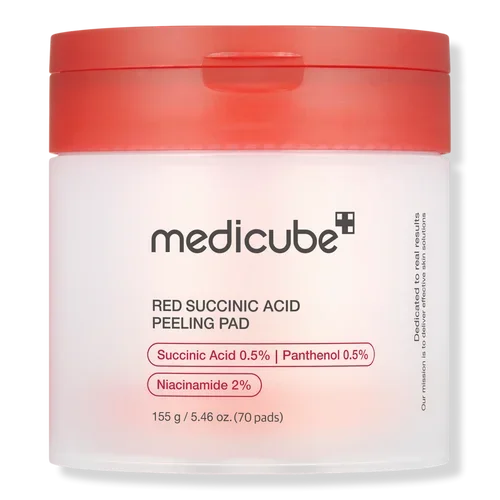 Red Succinic Acid Peeling Pad